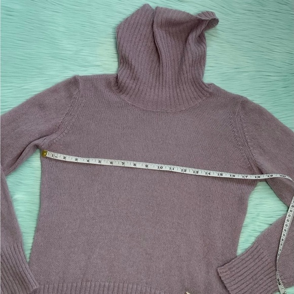 Conte of Florence Mohair Blend Lavender Sweater - Picture 3 of 7